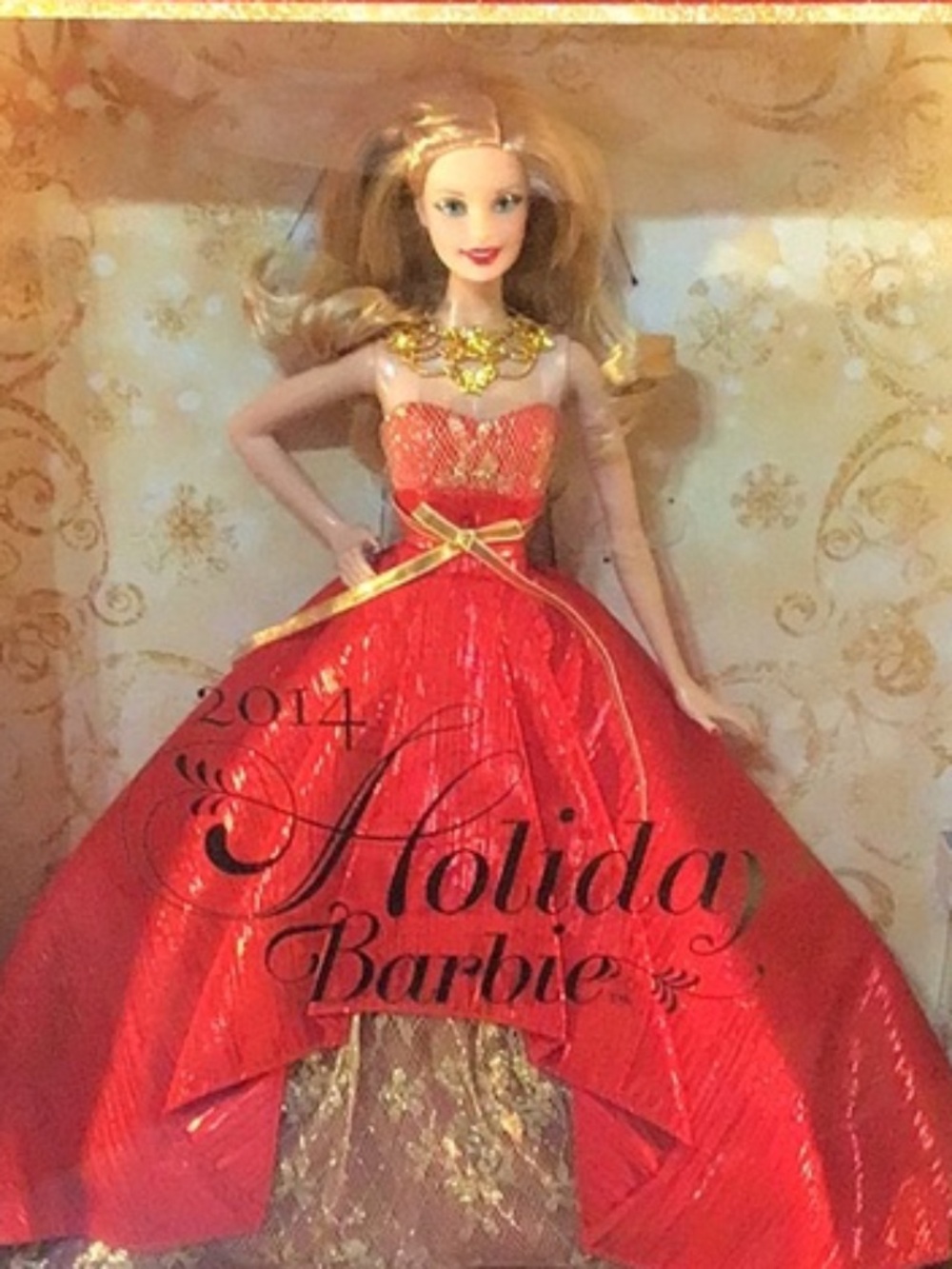 2014 Holiday Barbie Doll Collector Edition - Blonde - NRFB New In Box #BDH13